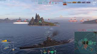 WOWS Massachusetts, 192 kDMG, Kraken