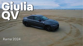 Alfa Romeo Giulia QV - Rømø Beach Denmark