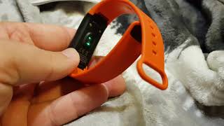 Xiaomi AMAZFIT Cor Red close look