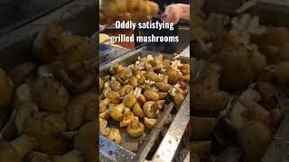 #shorts Oddly satisfying grilled mushrooms | KT Food Review