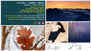 Natura e Guerra Fredda - Giovedì 4 marzo