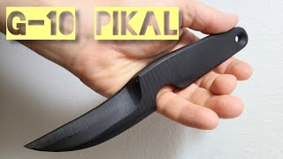 Pikal Knife / G-10 Material / by Live Edge Boards / Unboxing & Review