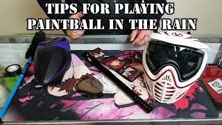 Tips For Playing Paintball in the Rain