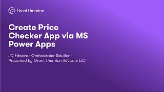 Connecting JD Edwards Orchestrator with MS Power Apps | Automate JD Edwards | JDE Integration