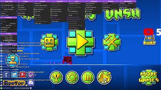 Jugando geometry dash 2.2 xsdxdxedxd