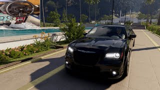 1454 BHP CHRYSLER 300 SRT8 Limousine | The Crew Motorfest | Steering Wheel Gameplay