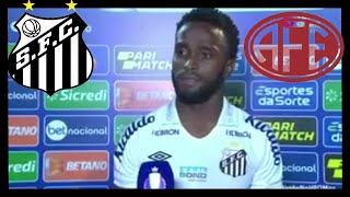 RASGOU O VERBO! OLHA QUE MENDONZA DISSE NO EMPATE CONTRA FERROVIÁRIA! NOTÍCIAS DO SANTOS