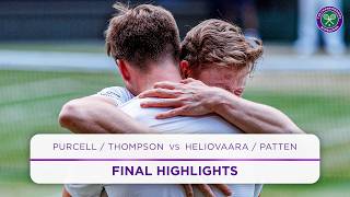 Comeback from Match Point 🤯 | Purcell/ Thompson vs. Heliovaara/ Patten | Highlights | Wimbledon