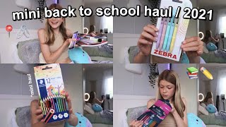 mini back to school haul / compared to everyone else on youtube