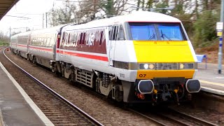 Trains at Gordon Hill (incl. ECML Diverts) - 04/03/23