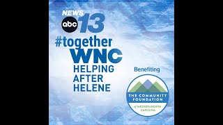 #togetherWNC Helping after Helene Fundraiser