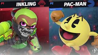 Smash League #4 Twin A (Inkling) vs Packack (PacMan)