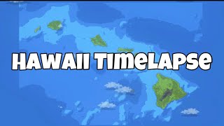 Timelapse of Hawaii - WorldBox Timelapse