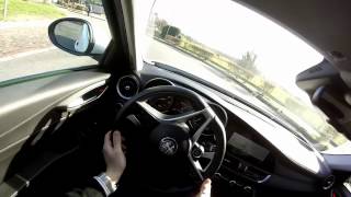 Alfa Romeo Giulia: video POV