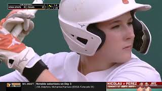 Iowa State vs #1  Texas | Game 3 | Full College Softball 04/27/2024