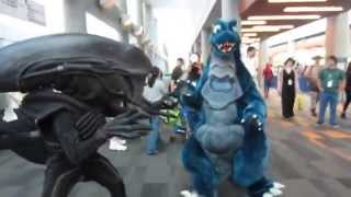 Big Wow ComicFest 2014: Godzilla Meeting Xenomorph Alien