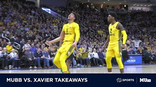 Marquette vs. Xavier Takeaways