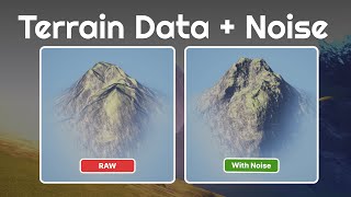 Apply Noise into Real World HeightData inside Unreal Engine (via TerrainMagic)