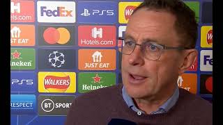 Ralf Rangnick Post Match Interview |  Manchester United vs Atletico Madrid 0-1 2nd Leg UCL 2022