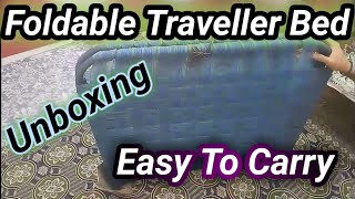 Foldable Travelling Bed || Foldable Bedframe || Comfortable Bedstead