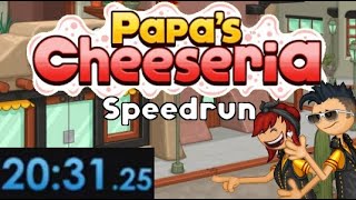 Papa's Cheeseria - Rank 5 Speedrun - 20m 31s