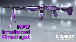 Call Of Duty: Mobile - RPD Irradiated Amethyst Gameplay