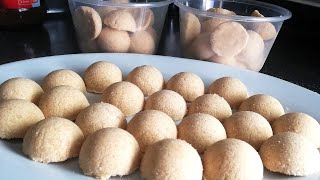 Polvoron Recipe | Classic polvoron without Molder