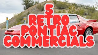 5 90's Retro Pontiac Car Commercials - Classic Car Ads