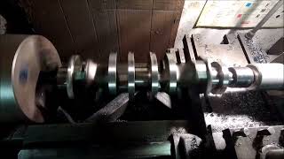 Machined crankshaft