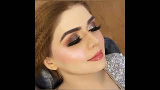 #shorts beautiful  party wear makeup look for winter #makeup #fashionwithmehnaz