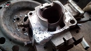 Reparasi Block Yamaha RX-King || Repairing Motorcycle Cylinder Block Yamaha RX-King part.1