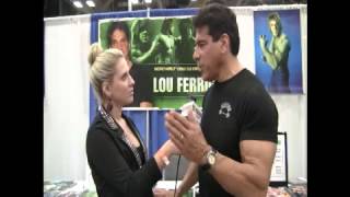 Lou Ferrigno of "The Incredible Hulk"