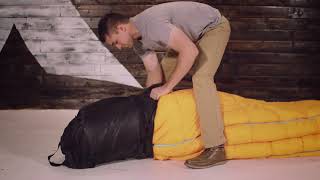 How to Stuff the Mammoth Sleeping Bag into its Stuff Sack