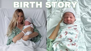 NATURAL BIRTH STORY // positive experience // second baby