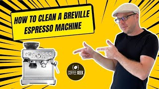 How To Clean A Breville Espresso Machine With Tablets! (4K) The Quick & Easy Way