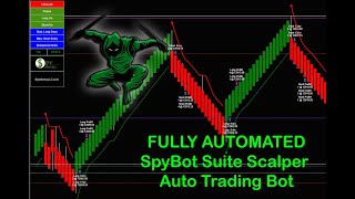 FULLY AUTOMATED $1975 on NQ using SpyBot Suite Scalper Auto Trading Bot on The Ninja Suite