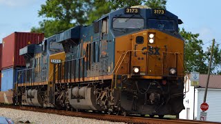 Morning Trains in Falkville and Decatur, AL - 6-26/6-27-23