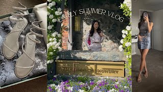 EARLY SUMMER VLOG | NET-A-PORTER & MATCHES UNBOXING, WEEKEND IN NAPA, FRENCH LAUNDRY