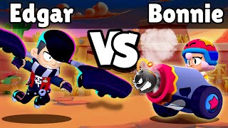 EDGAR 1vs1 BONNIE | 19 Test 🎯 | Battle Of Stunt Show | Brawl Stars