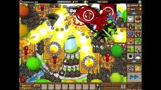 BLOONS TOWER DEFENSE 5 $250,000 EACH ROUND WITH 6 MONKEY TEMPLES UNBEATABLE (POSSIBLE WORLD RECORD?)