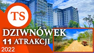 Dziwnówek - Atrakcje (x11) - Plaża, Porta Mare, Deptak, Spacer - 2022