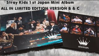 Stray Kids (ストレイキッズ) All In Albums (Limited ver. B & C) | Unboxing!