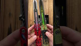 Best Octane Butterfly Knife replica Unboxing