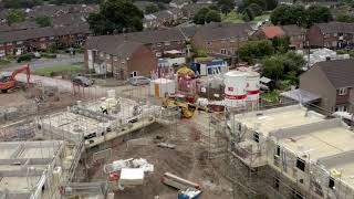 Cot Farm aerial footage - 9th July 2019