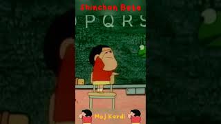 Shinchan Ko To Alphabetical Exercise Bhi Aati Hain 😲 || #shorts #shinchan #exercise