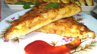 Potato Masala Toast || Tea Time Snack || Breakfast Recipe|| Food like Mood