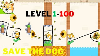 Save The Dog Answers - All Level 1-100 - (Android,iOS) Gameplay