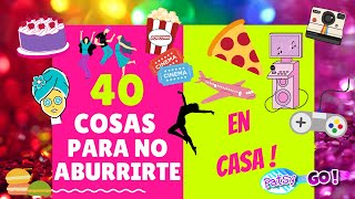 QUE HACER CUANDO ESTAS ABURRIDA EN CASA ! 😱🍕💃🍿💅🤳