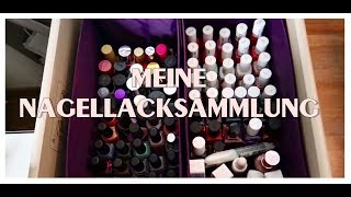 ICH ZEIGE EUCH MEINE NAGELLACKSAMMLUNG | VLOGMAS TAG 12