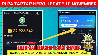 AHIRNYA CAIR💵 UPDATE TERBARU CARA MENARIK SALDO TOKEN DI PLPA TAPTAP HERO | AIRDROP PALAPA WITHDRAW